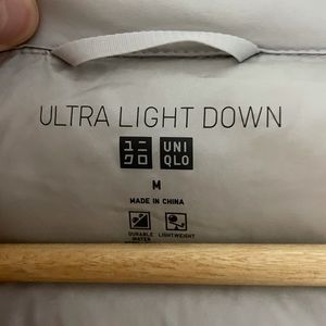 Uniqlo Ultra Light Down jacket